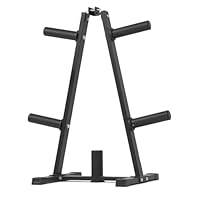 PhysKcal H1 Hantelscheiben Aufbewahrung, Rack für Stoßstangenplatten, Standardscheiben