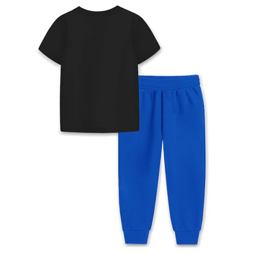 Image of Trampoline Boys Printed T-shirt and Trackpant set Pack of 1