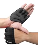 🏃‍【Tissu Respirant】: Le dos de la main utilise un matériau en maille nylon extensible, offrant un confort exceptionnel, une respirabilité et une résistance à l'abrasion, garantissant une liberté de mouvement totale pendant l'entraînement.