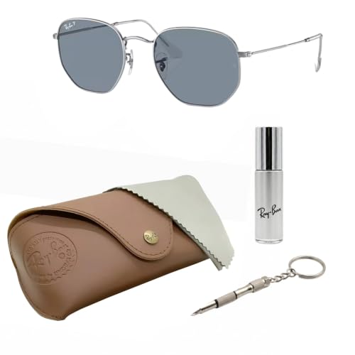 Image of Ray-Ban RB3548N HEXAGONAL FLAT LENSES Sunglasses w /Official Eyewear Kit