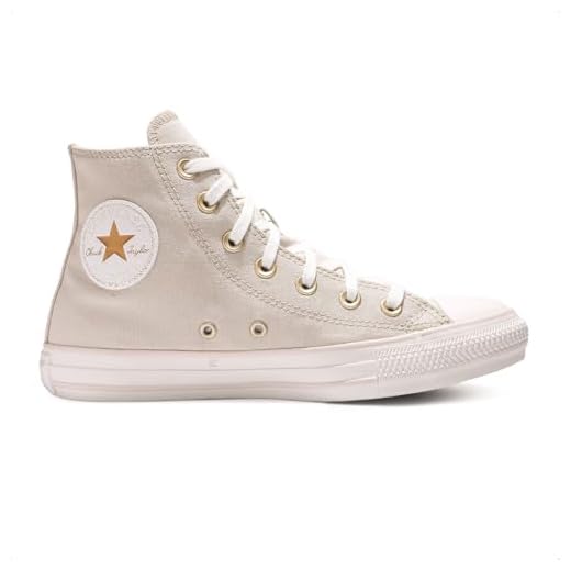 Tênis Converse Chuck Taylor All Star Summer Metals Cano Alto (Rosê/Nude, BR, Adulto, Numérico, 37)