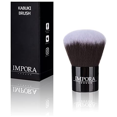 Kabuki Powder Brush. Apply Powders, Blush, Bronzer, Foundation, Mineral Makeup Cover