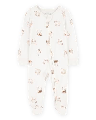 Image of Carter's Baby Purelysoft Sleep and Play Pajamas