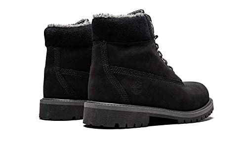 Image of Timberland 6 inch Premium w / Faux Shearling Boot with Closure (Toddler /Little Kid /Big Kid)