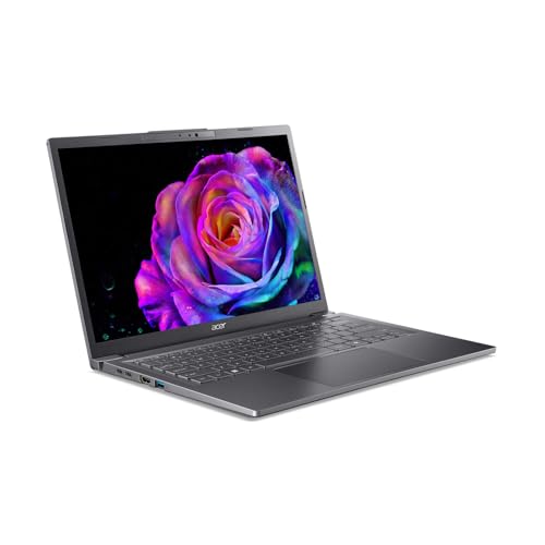 Aspire 14 AI Laptop | Display 14” WUXGA OLED | Intel Core Ultra 7-256V | 16 GB RAM | 512 GB SSD | Copilot+ PC | Windows 11 | QWERTY | PC Portatile IA, 14" - Notebook - Immagine 6