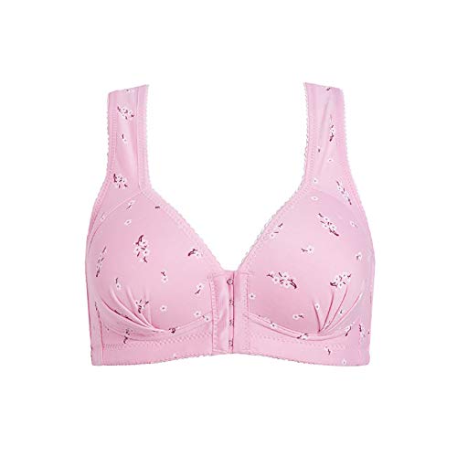 Brasier deportivo de alto impacto para mujer, cierre frontal, ajuste cómodo, parte superior sin espalda, acolchado, ideal para postcirugía y entrenamiento, talla 40DD