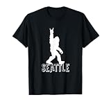 Bigfoot Seattle Washington Grunge Rock 'n' Roll Souvenir T-Shirt