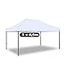 Gazebo pieghevole impermeabile in alluminio 3x4,5m Bianco - Mod. Magnum (Cod.:4358)