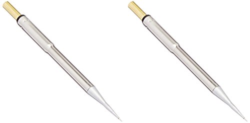 Metcal PTTC-701 PTTC Series Tweezer Cartridge for Most Standard Applications, Conical, 412 Degree C Maximum Tip Temperature, 0.4mm Tip Size, 19mm Tip Length