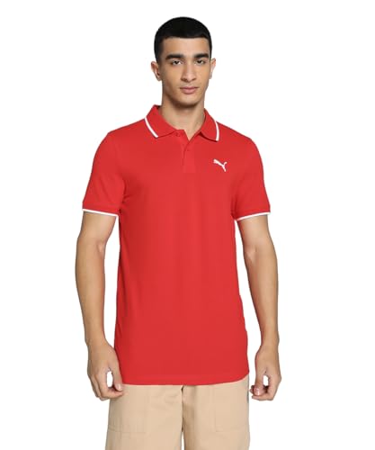 Image of Puma Men's Solid Slim Fit T-Shirt