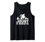 Divertido Joust A Minute Ren Faire Festival Para Jousting Knight Camiseta sin Mangas