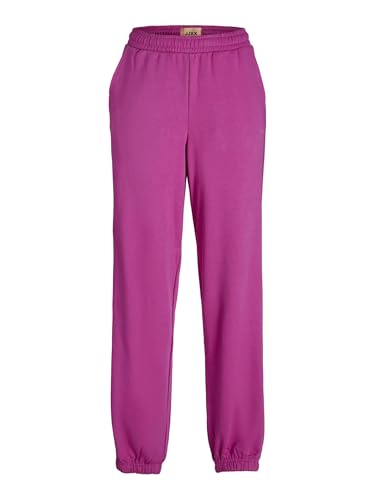 JJXX Jxabbie RLX Hw Every Pants SWT Noos, Rojo fucsia/estampado: logotipo de Carmine Rose Jjxx, XL