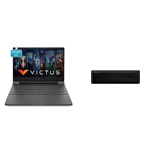 Image of HP Victus Gaming 12th Gen Intel Core i5 12450H Processor 15.6 inch(39.6 cm) FHD Gaming Laptop & HyperX Wrist Rest Variations Compact