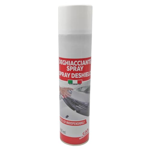 Acan Tradineur Spray dégivrant pour pare-brise, élimine la glace et le givre rapidement et facilement, convient à tous les types de vitres et vitres de voiture, 400 ml