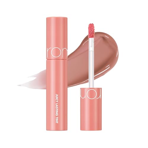 Image of rom&nd JUICY LASTING TINT #36 Peach Honey B | Natural Nude Glossy Lip Stain | Non-Sticky K-Beauty Lip Tint for Daily Wear