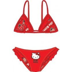 HELLO KITTY Maillot de Bain 2 pièces Rouge 5 ans