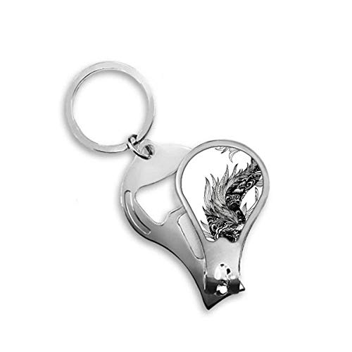 Coupe-ongles classique dessin de montagne pour manucure quotidienne