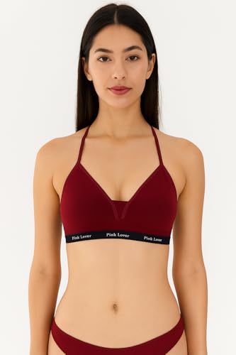 Image of Viola's Secret 6 Pack of Color Print T-Shirt Bras B Cup C Cup and D Cup