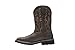 WOLVERINE mens Rancher St Work Boot, Dk Brown/Rust, 10.5 US