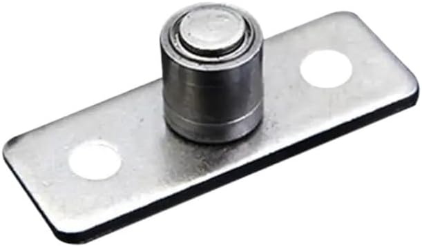 2Pcs Floor Mount Sliding Wooden Door Guide Roller Retainer Top Bearing Rollers(A2)