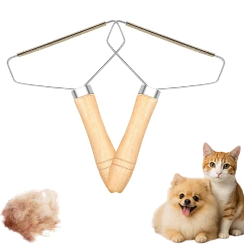 KEQAR 2 Pcs Quitapelos para Mascotas y Ropa, Cepillo Quitapelos para Alfombras y Sofás, Cepillo Mágico para Pelos de Gato, Removedor de Pelusa, Quita Pelos Mascota