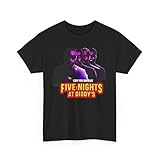 Funny Five Nights at Diddy's House Tee, Meme Shirt, Novelty Graphic Tee, Gift for Gamer, Pop Culture Shirt Black (US, Alpha, Large, Regular, Regular, Black)