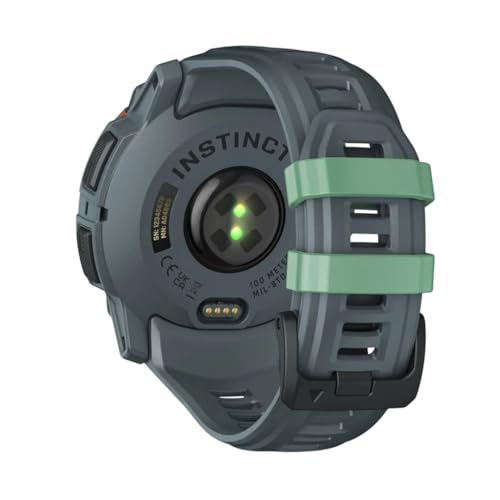 Image of Garmin Instinct 3 50mm, AMOLED Display, Rugged Outdoor GPS Smartwatch, Metal-Reinforced Bezel, Built-in Flashlight, Up to 18 Days of Battery Life, Neo Tropic /Twilight