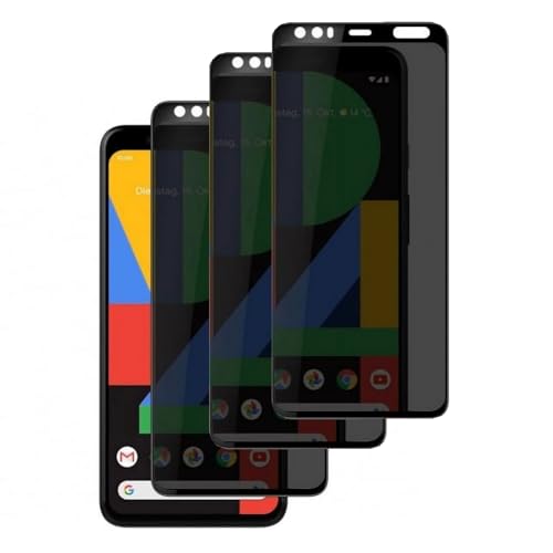 Protection écran confidentialité Google Pixel 4XL verre trempé 9H anti-espion