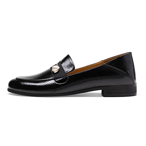 Image of DREAM PAIRS Loafers for Women Slip On Comfortable Round Toe Casual Fashion Flats Dressy Shoes