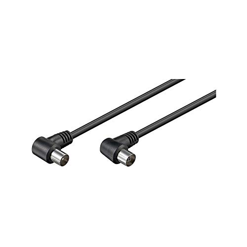 Preisvergleich Produktbild Goobay 11566 Gewinkeltes Antennenkabel,