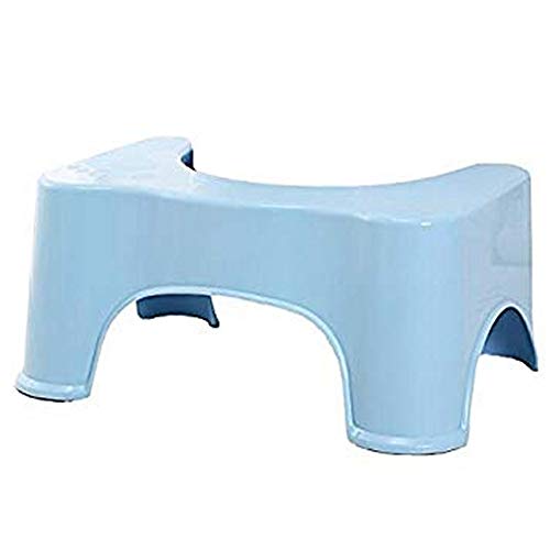 リタプロショップⓇ うまくしゃがーむ ブルー 洋式トイレで和式のように「しゃがむ」トイレ踏み台 便秘解消 便秘イスのサムネイル