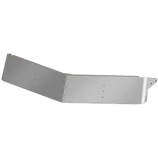 Technical Precision Replacement for Kenworth T800 Curved Glass Year 2000 Stainless Steel Drop Visor
