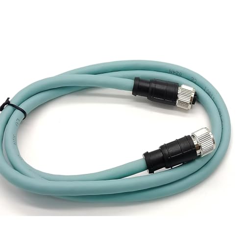 Cable Ethernet Industrial Cat7 M12 X-Code 1 m miniatura 5
