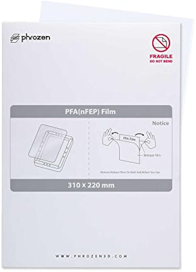 Phrozen PFA (nFEP) Film Compatible with Sonic Mighty 8K / 310 * 220 mm / 1pc