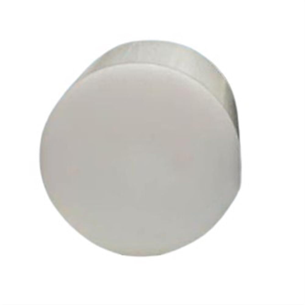 Barra POM solida 50 mm, tonda in poliossimetilene nero o bianco, diametro 20-100 mm per lavorazioni, 1 pezzo(White,55mm)