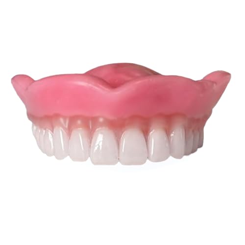 Heat and Fit™ NowDenture™ - Premium Immediate Upper Dentures - USA Made, Real Teeth, Custom Fit...