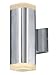 Maxim 86135AL Light LEDray LED Outdoor Wall Sconce 2-Light LED 12 Total Watts, Brushed Aluminum