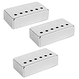 telecaster humbucker bridge black Wertpaket: Sie erhalten drei E-Gitarren-Pickup-Cover, die in einer Opp-Tasche verpackt sind. Sie müssen sich keine Sorgen machen, dass Sie die neue Pickup-Abdeckung nicht rechtzeitig ersetzen können, was ausreicht, um Ihren täglichen Bedarf zu decken.