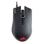 Corsair Harpoon PRO RGB Wired Lightweight FPS/MOBA Gaming Mouse – 12,000 DPI – 6 Programmable Buttons – iCUE Compatible – PC, Mac, PS5, PS4, Xbox – Black