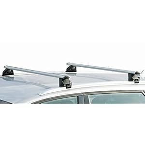 VDP Aluminium raildrager CRV107A compatibel met Toyota Auris Combi 5-deurs vanaf 2013 afsluitbaar