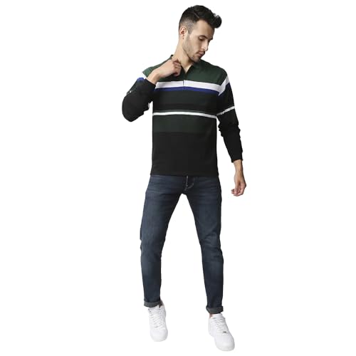 Image of Pepe Jeans Men's Reynolds Yarn Dyed Striped Polo