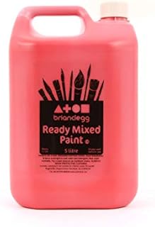 Brian Clegg Ltd. Paint, Red, 5 l (Pack of 1)
