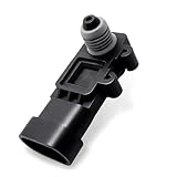 Fiknonk 1 PC Fuel Tank Pressure Sensor, High Sensitivity Vapor Vent Pressure Sensor Replacement, OEM #16238399 9377680 09377680 16196060, Compatible with Delphi 3rd Gen (Black)