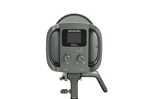 Image of Amaran 150c RGB COB Video Light, Dimmable Full-Color LED Panel, Adjustable 3200K-9500K, High CRI 95+, Portable Lighting for Photography, Videography, YouTube, Film, Studio & Content Creation