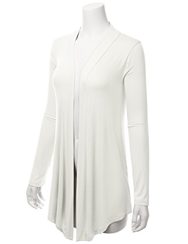 Image of LALABEE Women's Draped Open-Front Long Sleeve Light Weight Cardigan (S~3XL)