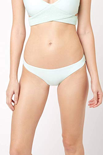 PilyQ Azure Basic Ruched Hipster Bikini Swim Bottom, US Small2
