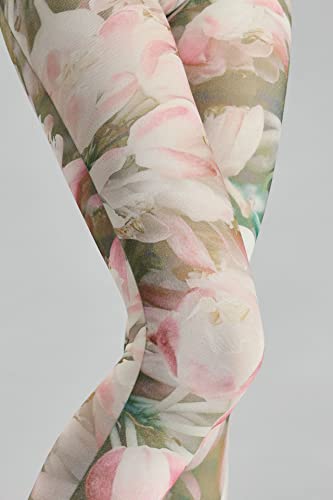 Image of Sahabowi Women Tights, Sheer High Waist Pantyhose, Vintage Control Top Stockings