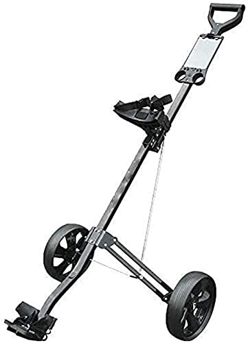 YXUANYZNB Carrito de golf de 2 ruedas, carrito de golf plegable y ligero, para viajes al aire libre, hogar, deportes, ejercicio, aeropuerto, equipaje