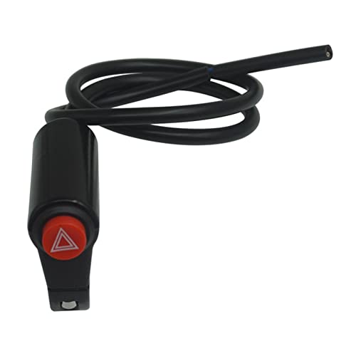 Image of Motorcycle Hazard Light Switch Button Push Button for Motorbike Replacement