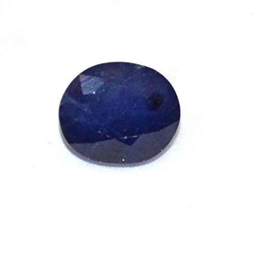 Saphir bleu naturel certifié 3,25 Ratti Neelam véritable sans défaut